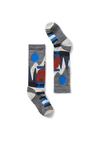 Smartwool Ski Light Cushion Sleigh Bear OTC Multifunktionssocken Kinder (Gr L |grau)