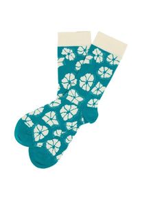 Tranquillo Socken Bay Flower Multifunktionssocken Damen (Gr 35–38 |türkis)