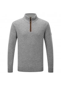 Pullove Sherpa Kantega Quarter Zip Sweat Herren (Gr XXL |grau)