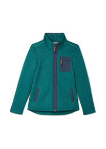 Tchibo - Kinder-Thermo-Strickfleecejacke - Kinder - Gr. 170/176 - petrol