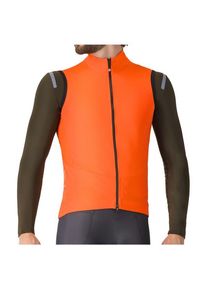 Castelli Perfetto Air Vest Fahrradweste Herren (Gr XXL |orange)