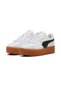Puma Sneaker "PALERMO ELEVATA LTH WNS", Gr. 42Puma weiß, gum, Leder, unifarben, sportlich, Schuhe