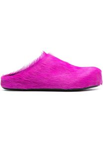 Marni Slipper & Pantoletten - M Fussbett Sabot Fuchsia - Gr. 41 (EU) - in Gold - f&uuml;r Damen