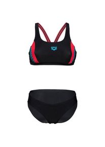 Bikini Set arena Threefold Two Pieces Damen (Gr 38 |schwarz)