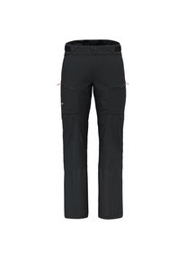 Salewa Sella 3L Powertex Pant Skitourenhose Men (Gr 54 - XXL |schwarz |wasserdicht)