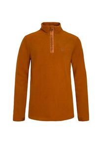 Protest Perfecty 1/4 Zip Top Fleecepullover Kinder (Gr 128 |braun)