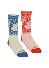 KARI TRAA Puffin Sock 2 Pack Merinosocken Women (Größe 40/41 |bunt)
