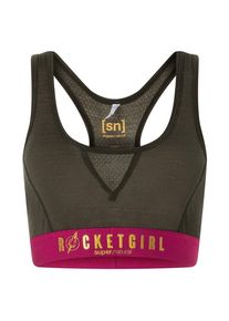 super.natural Rocket175 Bra Sport-BH Damen (Gr XS |braun)