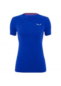 Salewa Zebru Fresh AMR T-Shirt Merinounterwäsche Women (Gr 40 |blau)