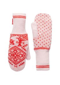 KARI TRAA Saga Knit Mittens Handschuhe Damen (Gr 6 |rosa)