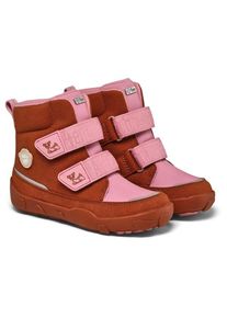 Winterschuhe Affenzahn Mid Boot Chamude Comfy Kinder (Gr 22 |rot/rosa |wasserdicht)
