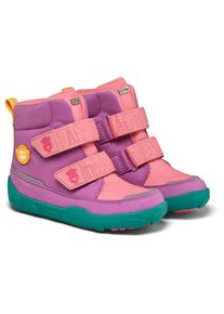 Affenzahn Mid Boot Chamude Comfy Winterschuhe Kinder Alltag (Gr 28 |rosa |wasserdicht)