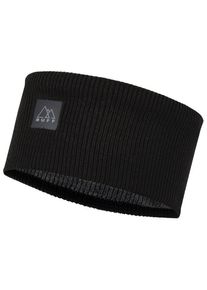 Buff Crossknit Headband Stirnband (Gr One Size |schwarz)