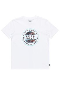 T-Shirt Billabong Rotor Fill S/S Kinder (Gr 152 |weiß)