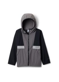 Columbia Spire Valley Windbreaker Windjacke Kinder (Gr XL |grau/schwarz)