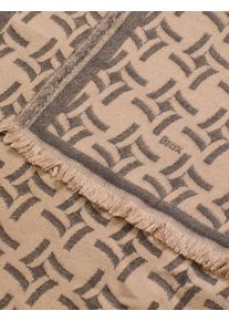 Brax Damen Schal Style JENNA canvas, hellbeige, Gr. 0SIZE