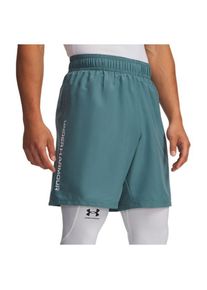 Under Armour Woven Wordmark Shorts Shorts Herren Workout (Gr L - Regular |t&uuml;rkis)