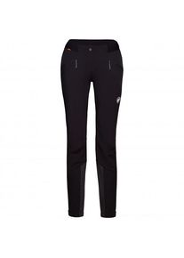 Mammut Aenergy Softshell Hybrid Pants Skitourenhose Damen (Gr 34 - Long |schwarz)