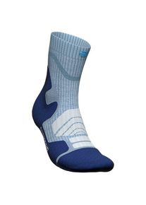 Bauerfeind Sports Outdoor Merino Mid Cut Socks Wandersocken Damen (Gr 43-46 |grau/blau)