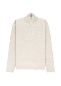 Woll- & Merinopullover Amundsen Sports Boiled Half Zip Herren (Gr L |wei&szlig;)