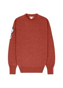 Merinopullover Amundsen Sports Amundsen Peak Crew Neck Herren (Gr XXL |rot)
