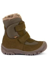 Winterschuhe froddo Linz Wool Tex High Kinder (Gr 25 |braun |wasserdicht)