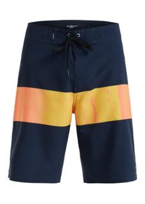 Quiksilver Herren Boardshorts "Surfsilk Straight Leg 20""fiery coral bloomfade, Gr. 31, 88% Polyester, 12% Elasthan, Hosen