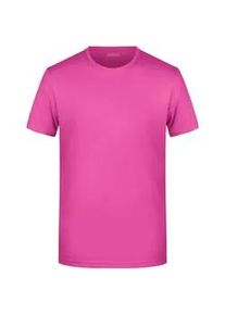 Basic Herren T-Shirt | pink | 3XL - pink