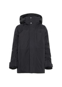 DIDRIKSONS 1913 Parka Didriksons Gabbro Jacket Kinder (Gr 170 |schwarz/grau |wasserdicht)