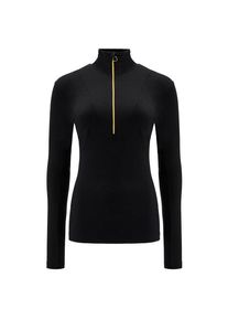 We Norwegians Sno ZipUp Merinounterwäsche Damen (Gr XS |schwarz)