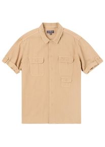 Amundsen Sports Travellers Linen S/S Hemd Herren (Gr XXL |beige)