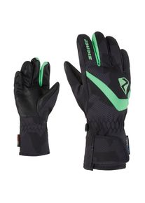 Ziener Loriko AS Handschuhe Kinder (Größe 6 |schwarz |wasserdicht)