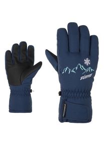 Ziener Lailla AS Handschuhe Kinder (Größe 6,5 |blau |wasserdicht)