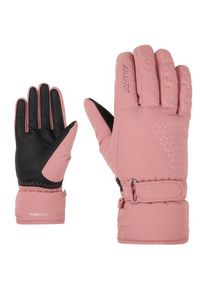 Ziener Kisar AS Handschuhe Damen Ski (Gr 7,5 |rosa |wasserdicht)