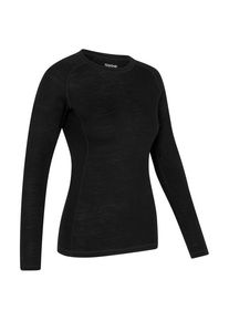 GripGrab Merino Blend Thermal L/S Base Layer Merinounterwäsche Damen (Gr S |schwarz)