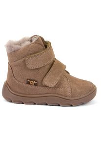 froddo Zeru Tex Furry Barefoot Winterschuhe Kinder (Gr 30 |braun |wasserdicht)