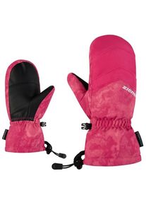 Ziener Lettero AS Mitten Glove Junior Handschuhe Kinder (Größe 4,5 |rosa |wasserdicht)