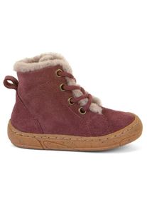 froddo Minni Suede Laces Winterschuhe Kinder (Gr 25 |braun/rot)