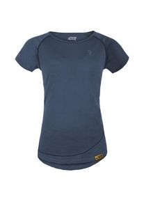 Grüezi Bag Grüezi Bag Woodwool T-Shirt Lady Burnham Merinoshirt Damen (Gr S |blau)