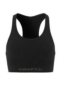 Craft Wool Seamless Bra Sport-BH Damen (Gr XL/XXL |schwarz)