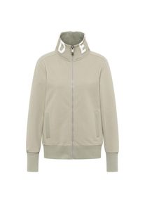 ELBSAND Alvis Jacket Regular Fit Sweat- & Trainingsjacke Damen (Gr M |beige/grau)