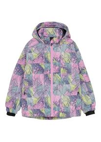 Color Kids Ski Jacket AOP Skijacke Kinder (Gr 152 |bunt |wasserdicht)