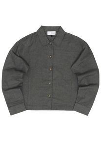 Mazine Flannel Shirt Hemd Damen (Gr S |grau)