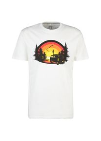 Wheeldom Sundowner T-Shirt Herren Alltag (Gr S |weiß)