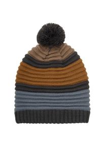 Color Kids Hat Colorblock Mütze Kids (Gr 56 cm |schwarz)