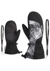Ziener Lavalino Aquashield AW Mitten Glove Handschuhe Kinder (Gr&ouml;&szlig;e 4,5 |schwarz/grau |wasserdicht)
