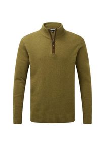 Sherpa Kantega Quarter Zip Sweat Merinopullover Herren Reisen (Gr L |oliv)