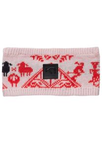 KARI TRAA Saga Knit Headband Stirnband Damen (Gr One Size |rosa)
