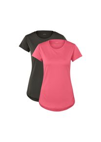 Tchibo - 2 Funktionsshirts - Damen - Gr. S - olivgr&uuml;n