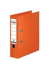 Falken Chromocolor Ordner Breit DIN A4 80 mm Orange 2 Ringe S80 Kunststoff